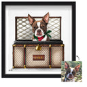 Iconic Traveler - Custom Pet Portrait