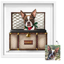 Iconic Traveler - Custom Pet Portrait