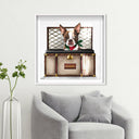 Iconic Traveler - Custom Pet Portrait