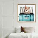Glam Traveler - Custom Pet Portrait