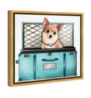 Glam Traveler - Custom Pet Portrait