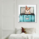 Glam Traveler - Custom Pet Portrait