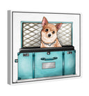 Glam Traveler - Custom Pet Portrait