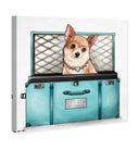 Glam Traveler - Custom Pet Portrait