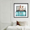 Glam Traveler - Custom Pet Portrait