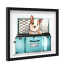 Glam Traveler - Custom Pet Portrait