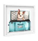 Glam Traveler - Custom Pet Portrait