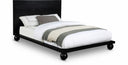 Kent Ash Wood Bed - Black