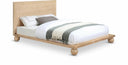 Kent Ash Wood Bed - Natural
