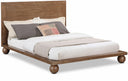 Kent Ash Wood Bed - Brown