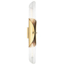 Aged Brass Lefferts Wall Sconce 3.25" by Hudson Valley