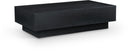 Otto Oak Veneer Coffee Table - Black