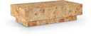 Otto Oak Veneer Coffee Table - Natural Burl