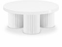 Rhodes Iron Coffee Table - White