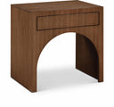 August 26" Oak Veneer Nightstand - Brown