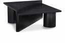 Pavillion Oak Veneer Coffee Table - Black