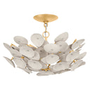 Vintage Gold Leaf Aimi Chandelier 48.5" by Corbett Lighting, view 5