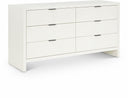 Fairfax Solid Wood And Oak Veneer Dresser - Cream