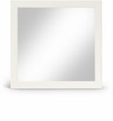 Fairfax Solid Wood And Oak Veneer Frame Mirror - Cream