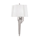 Polished Nickel Oyster Bay Wall Sconce 12" by Hudson Valley