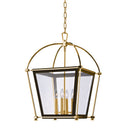 Aged Brass Hollis Lantern 18.25" by Hudson Valley
