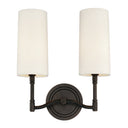 Old Bronze Dillon Wall Sconce 11.75" by Hudson Valley