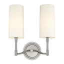 Polished Nickel Dillon Wall Sconce 11.75" by Hudson Valley