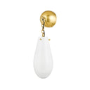 Aged Brass Clarkstown Wall Sconce 5.25" by Hudson Valley