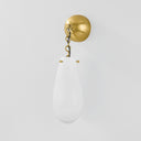 Aged Brass Clarkstown Wall Sconce 5.25" by Hudson Valley, view 5