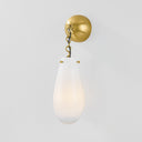 Aged Brass Clarkstown Wall Sconce 5.25" by Hudson Valley, view 4