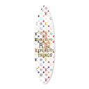 No Other Way Color Surfboard Flat