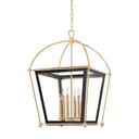 Aged Brass Hollis Lantern 23.75" by Hudson Valley