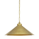Old World Brass Euclid Pendant 30" by Hudson Valley