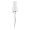 Vintage Polished Brass Alps Wall Sconce 6.5" by Corbett Lighting