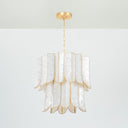 Vintage Gold Leaf Cartagena Chandelier 22.75" by Corbett Lighting