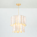 Vintage Gold Leaf Cartagena Chandelier 22.75" by Corbett Lighting, view 3