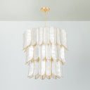 Vintage Gold Leaf Cartagena Chandelier 31.5" by Corbett Lighting