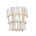 Vintage Gold Leaf Cartagena Chandelier 31.5" by Corbett Lighting, view 2