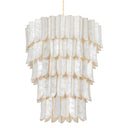 Vintage Gold Leaf Cartagena Wall Sconce 12.75" by Corbett Lighting, view 4