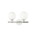 Polished Nickel Bowery Bath And Vanity 15" by Hudson Valley