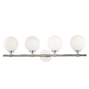 Polished Nickel Bowery Bath And Vanity 32.75" by Hudson Valley