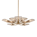 Patina Gold Leaf Stephentown Chandelier 46" by Hudson Valley