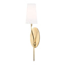 Aged Brass Rutland Wall Sconce 5" by Hudson Valley