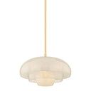 Aged Brass Auburndale Pendant 18.25" by Hudson Valley