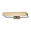 Aged Brass and Old Bronze Bowery Picture Light 23.25" by Hudson Valley