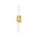 Aged Brass Glen Oaks Wall Sconce 4.25" by Hudson Valley