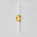 Aged Brass Glen Oaks Wall Sconce 4.25" by Hudson Valley, view 5