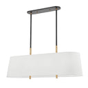 Aged Brass and Old Bronze Bowery Linear 14" by Hudson Valley