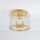 Vintage Polished Brass Rio Flush Mount 16.75" by Corbett Lighting, view 2
