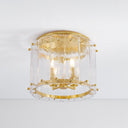 Vintage Polished Brass Rio Flush Mount 16.75" by Corbett Lighting, view 3